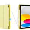 Tech-Protect SC Pen Apple iPad 10.9 (2022) / iPad 11 (2025) -kotelo, keltainen
