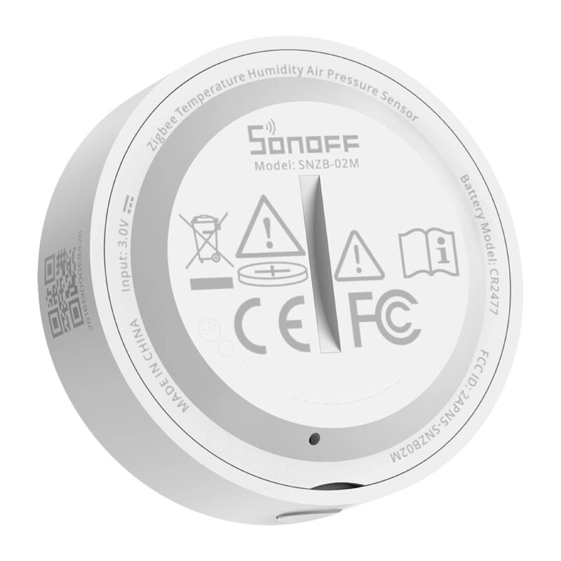 SONOFF AirGuard SNZB-02M Zigbee-lämpötila- ja kosteusanturi
