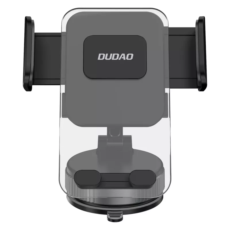 Dudao F24PLUS auton puhelinpidike imukupilla kojelautaan, musta