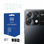 3MK Lens Protection Poco X6 5G -kameran linssinsuoja, 3MK5684 (4 kpl)
