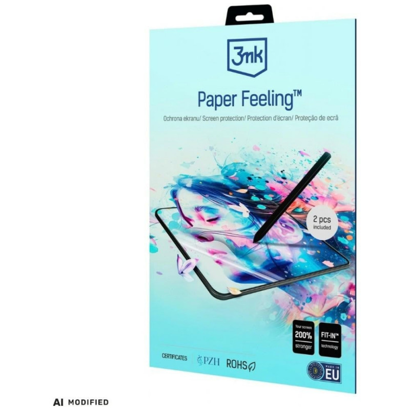 3MK Paper Feeling mattapintainen tablettinäytön suojakalvo Lenovo Tab M11 -laitteelle (2 kpl)