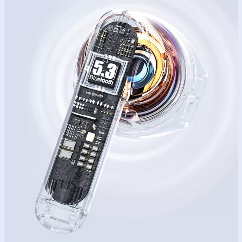 Dudao U8 TWS langattomat nappikuulokkeet, Bluetooth 5.3, valkoinen