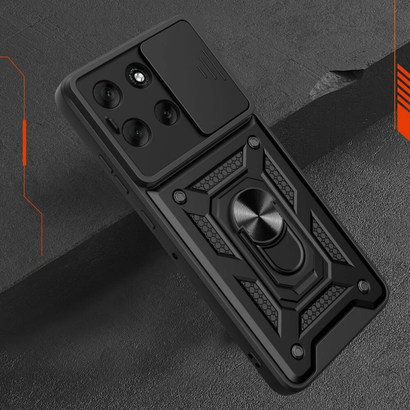 Tech-Protect Camshield Pro -suojakotelo Motorola Moto G86 5G / G86 Power 5G -puhelimelle, musta