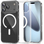 Tech-Protect Flexair Hybrid MagSafe -suojakotelo Apple iPhone 17 Pro -puhelimelle, kirkas