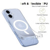 Tech-Protect FlexAir MagSafe -kuori Apple iPhone 17 -puhelimeen, kirkas glitter