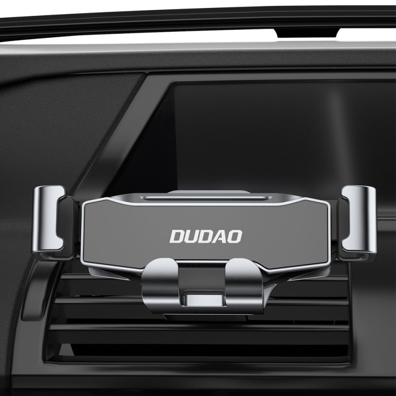 Dudao F11Pro painovoimainen autopuhelinpidike, musta