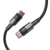 Tech-Protect Ultraboost USB-C PD -kaapeli, 100W, 5A, 25 cm, harmaa