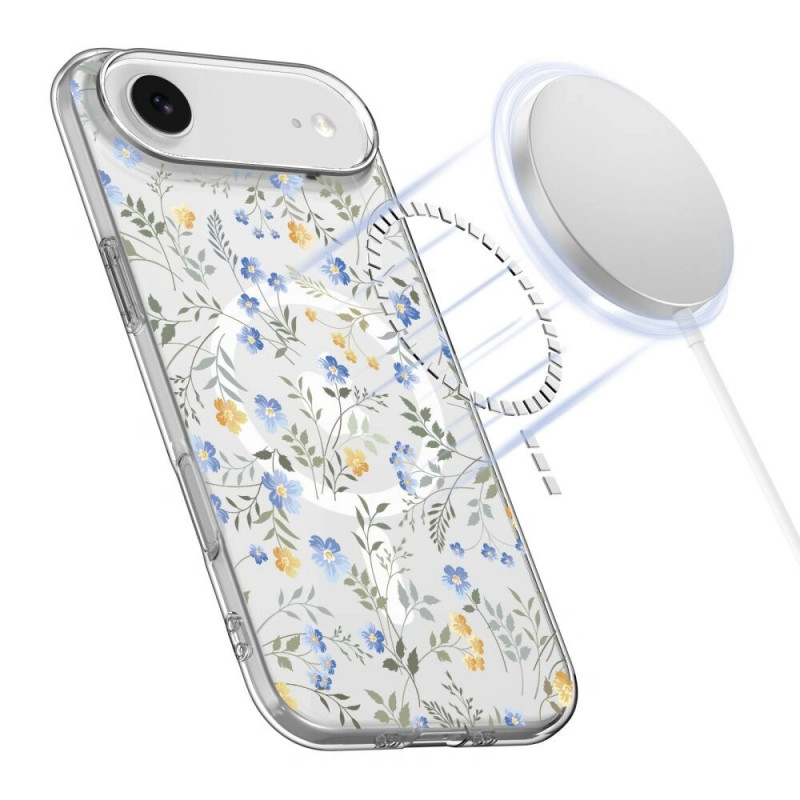Tech-Protect FlexAir MagSafe -suojakotelo Apple iPhone Air -puhelimelle, Spring Flowers