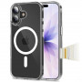 Tech-Protect Flexair Hybrid CC MagSafe -suojakotelo Apple iPhone 17:lle, kirkas