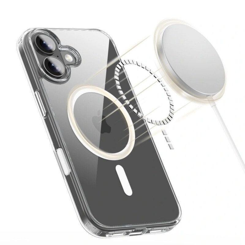Tech-Protect Flexair Hybrid CC MagSafe -suojakotelo Apple iPhone 17:lle, kirkas