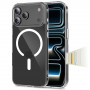 Tech-Protect Flexair Hybrid CC MagSafe -suojakuori Apple iPhone 17 Pro -puhelimelle, kirkas