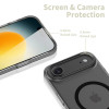 Tech-Protect Magslim MagSafe -suojakotelo Apple iPhone Airille, mattamusta