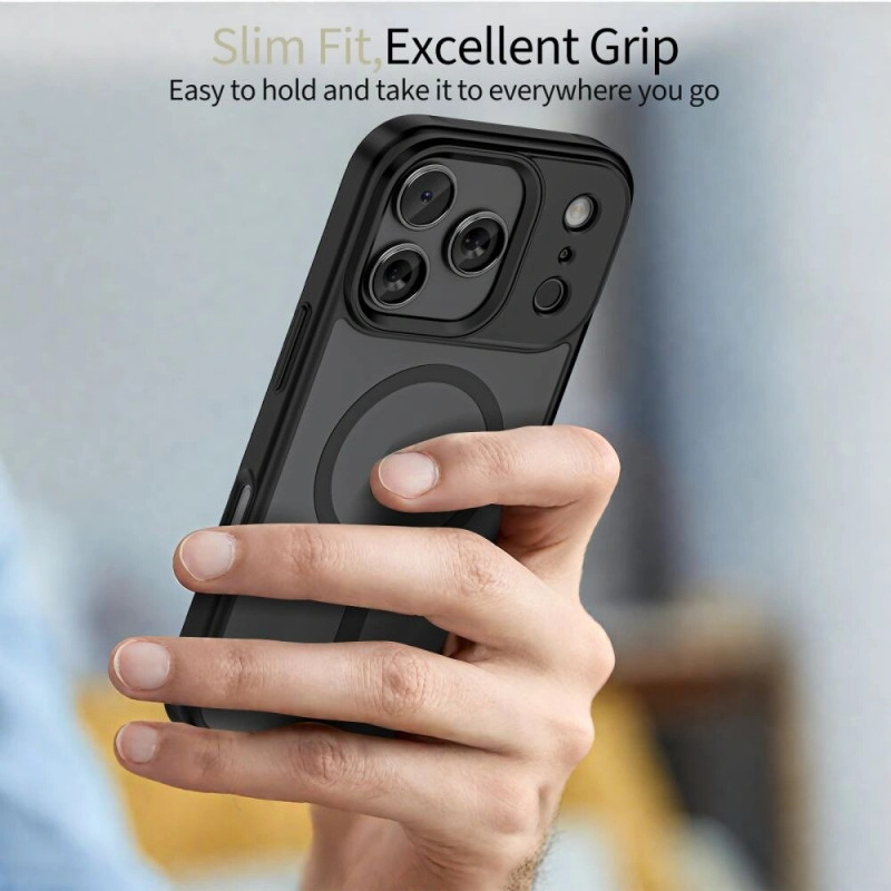 Tech-Protect Magmat MagSafe -suojakotelo Apple iPhone 17 Pro -puhelimelle, mattamusta