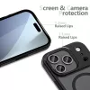 Tech-Protect Magmat MagSafe -kuori Apple iPhone 17 Pro Max -puhelimelle, mattamusta