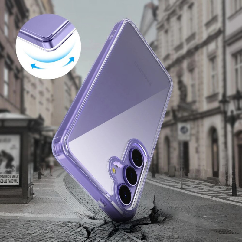 Tech-Protect Flexair Hybrid -suojakotelo Samsung Galaxy S25:lle, kirkas
