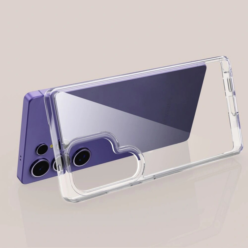 Tech-Protect Flexair Hybrid -suojakotelo Samsung Galaxy S25 Ultra -puhelimelle, kirkas