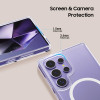 Tech-Protect Flexair Hybrid MagSafe -kuori Samsung Galaxy S25 Ultra -puhelimelle, kirkas