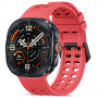 Tech-Protect Silicone Air -silikoniranneke Samsung Galaxy Watch Ultra 1 / 2 (2024-2026) 47 mm, Crimson Red