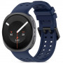 Tech-Protect silikoninen Air-ranneke Samsung Galaxy Watch 8 / 9 / Classic 40 / 44 / 46 mm -kelloon, laivastonsininen