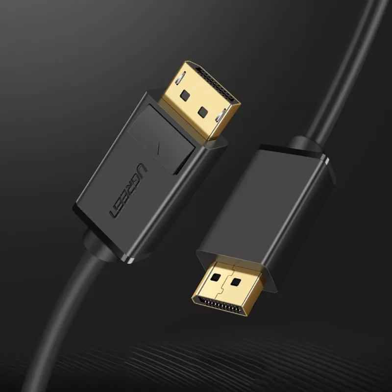 iLike Ugreen DP102 (10212) DisplayPort 1.2 - DisplayPort 1.2 -kaapeli, 4K, 3 m, musta