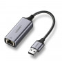 Ugreen MC209 USB 3.0 -Gigabit-Ethernet-sovitin, harmaa