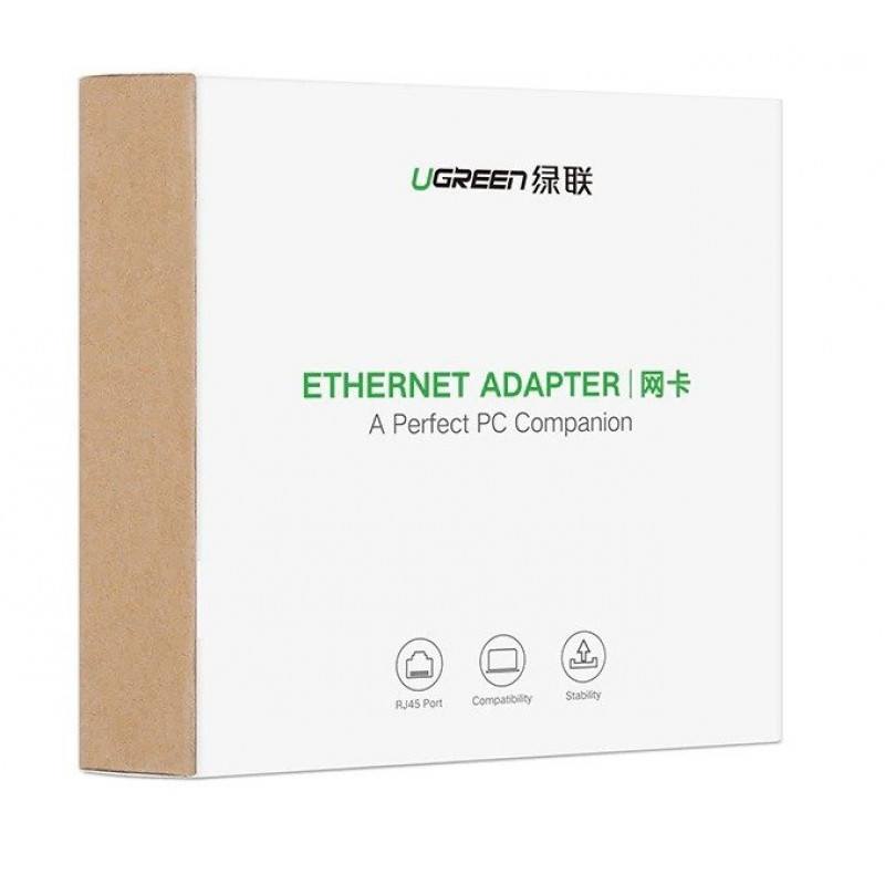 Ugreen MC209 USB 3.0 -Gigabit-Ethernet-sovitin, harmaa