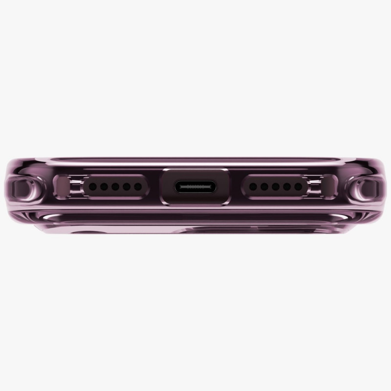 UNIQ LifePro Xtreme -suojakotelo Apple iPhone 18 Pro / 17 Pro -puhelimelle, Magclick-lataus, burgundi