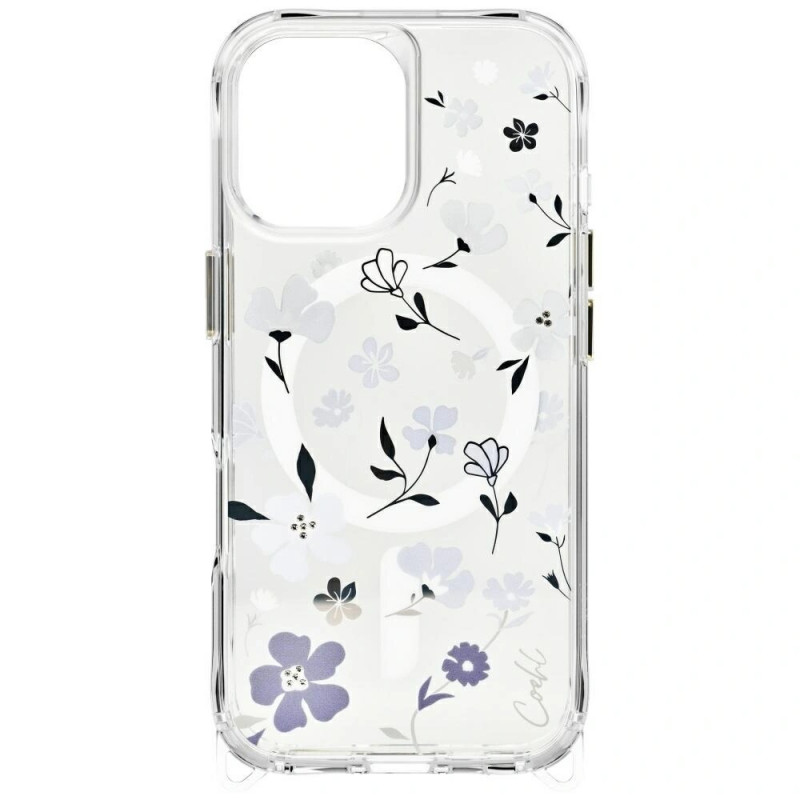 UNIQ Coehl Amara -kuori Apple iPhone 17 -puhelimelle, magneettilataus, liila