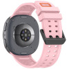 Tech-Protect Silicone Air -silikoniranneke Samsung Galaxy Watch 8 / 9 / Classic 40 / 44 / 46 mm, Powder Pink