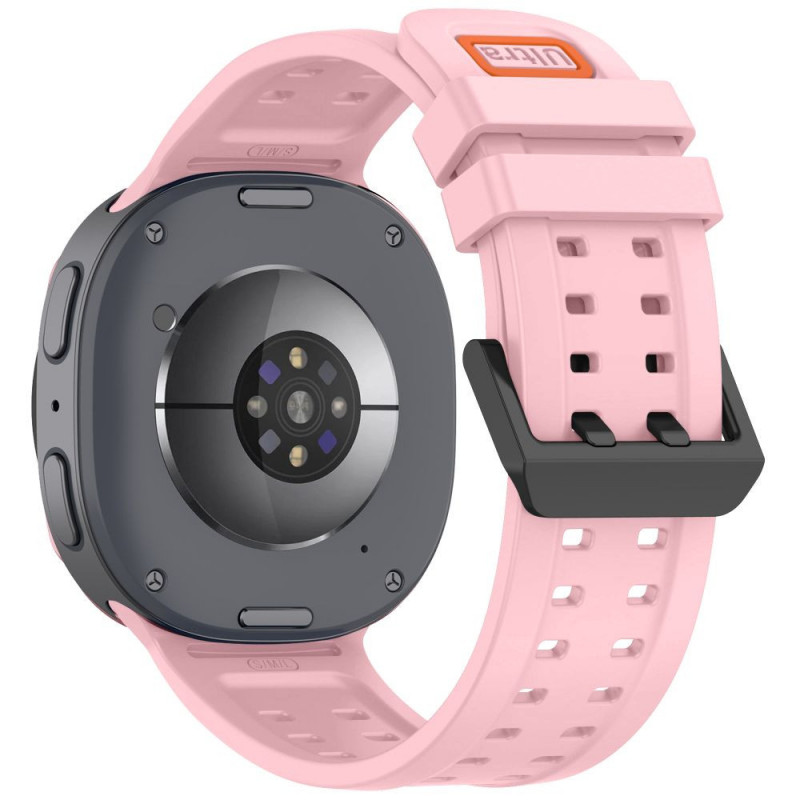 Tech-Protect Silicone Air -silikoniranneke Samsung Galaxy Watch 8 / 9 / Classic 40 / 44 / 46 mm, Powder Pink