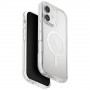 UNIQ Combat -suojakotelo Apple iPhone 17 -puhelimelle, MagClick-lataus, valkoinen