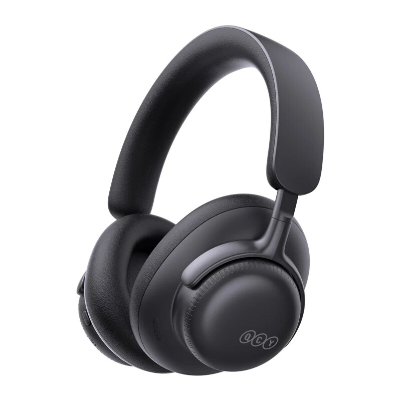 QCY H6 Ultra langattomat over-ear-kuulokkeet, adaptiivinen ANC, Bluetooth 6.0, musta