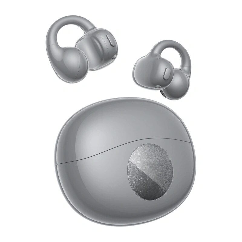 QCY Crossky C50i langattomat avoimen korvan kuulokkeet, Bluetooth 6.0, harmaa