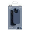 UNIQ Lino Hue -kotelo Apple iPhone 15 Pro Max -puhelimelle, MagClick-lataus, laivastonsininen
