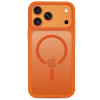 Tech-Protect Magmat MagSafe CC -suojakotelo Apple iPhone 17 Pro / 18 Pro -puhelimelle, matta Cosmic Orange