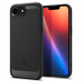 Spigen Rugged Armor Mag MagSafe -suojakotelo Apple iPhone 17e / 16e -puhelimelle, matta musta