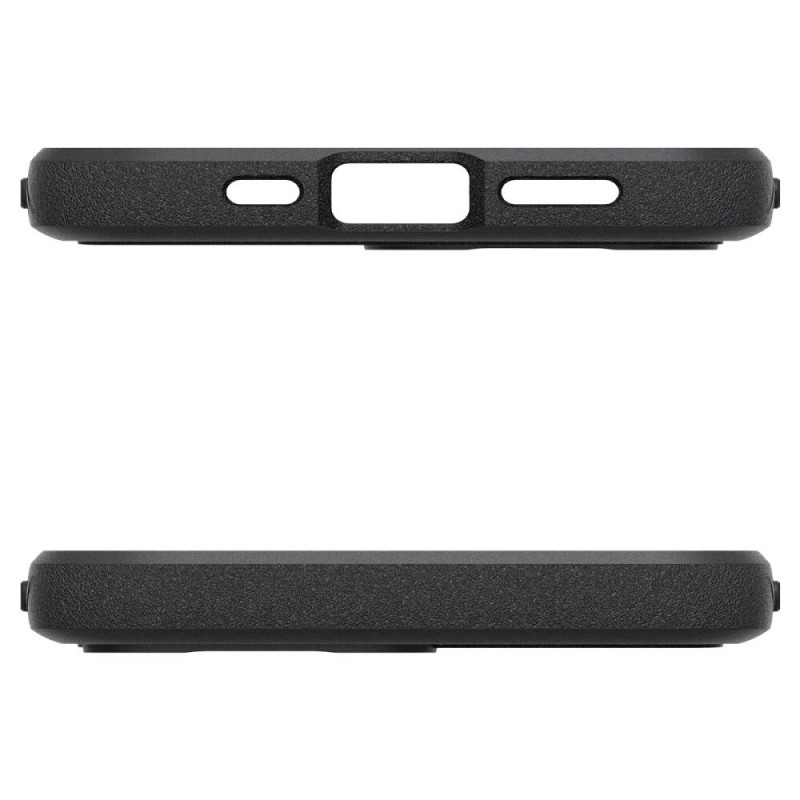Spigen Rugged Armor Mag MagSafe -suojakotelo Apple iPhone 17e / 16e -puhelimelle, matta musta