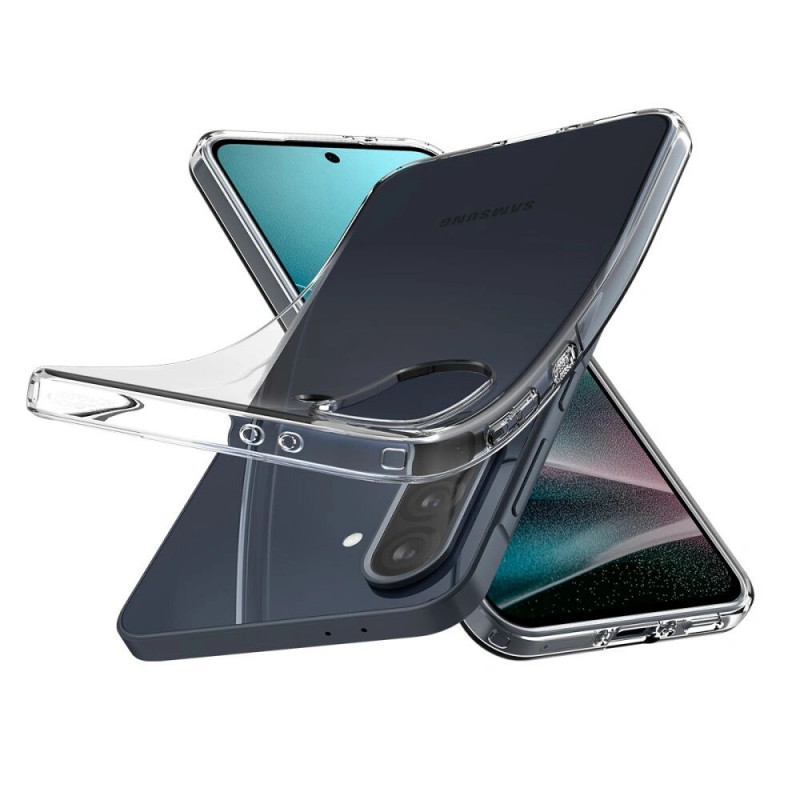 Spigen Liquid Crystal -suojakotelo Samsung Galaxy A36 5G -puhelimelle, Crystal Clear