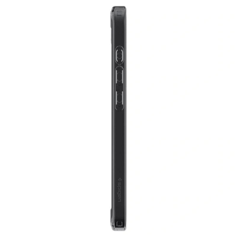 Spigen Ultra Hybrid Mag MagSafe -suojakotelo Apple iPhone 17e / 16e -puhelimelle, Zero One musta