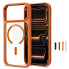 Tech-Protect Magmat MagSafe CC -suojakotelo Apple iPhone 17 Pro / 18 Pro -puhelimelle, Cosmic Orange / kirkas