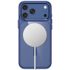 Tech-Protect Magmat MagSafe CC -suojakotelo Apple iPhone 17 Pro / 18 Pro -puhelimelle, Deep Blue / clear