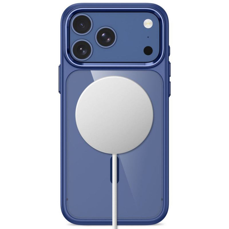 Tech-Protect Magmat MagSafe CC -suojakotelo Apple iPhone 17 Pro / 18 Pro -puhelimelle, Deep Blue / clear