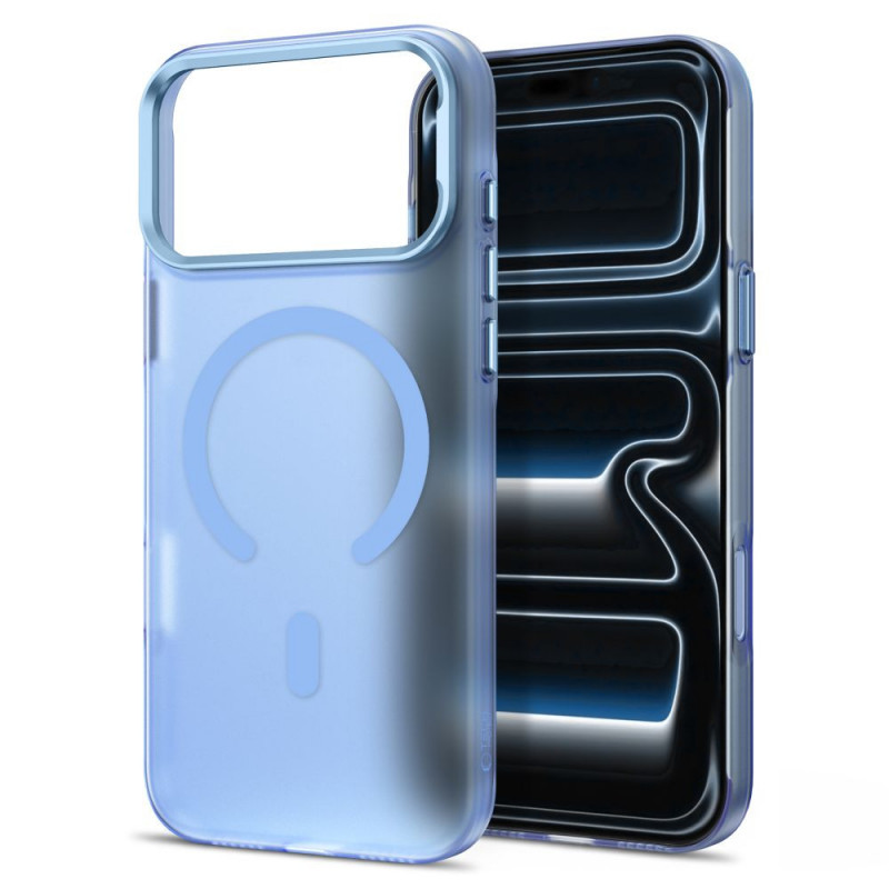 Tech-Protect MagZero MagSafe -kuori Apple iPhone 17 Pro Max / 18 Pro Max -puhelimelle, matta vaaleansininen