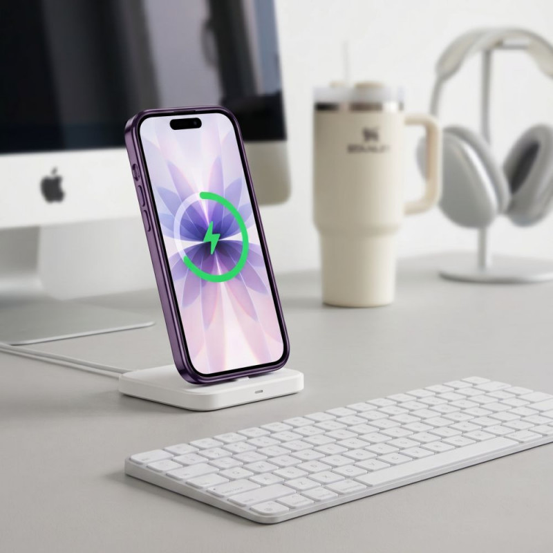 Tech-Protect MagFlex MagSafe -kuori Apple iPhone 17:lle, Shiny Lavender