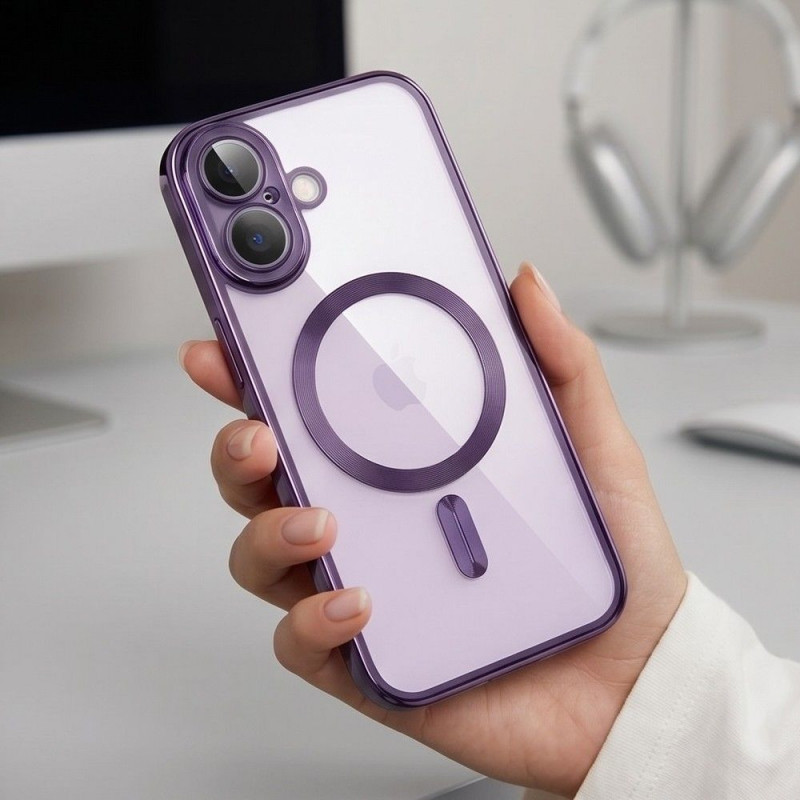 Tech-Protect MagFlex MagSafe -kuori Apple iPhone 17:lle, Shiny Lavender