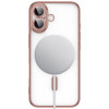 Tech-Protect MagFlex MagSafe -kuori Apple iPhone 17:lle, kiiltävä ruusukulta
