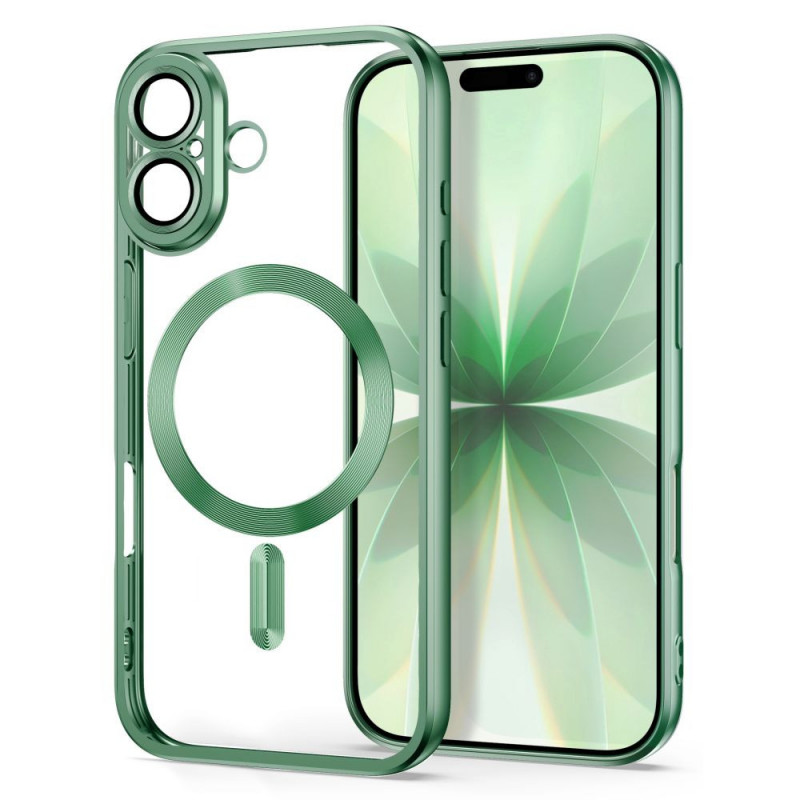 Tech-Protect MagFlex MagSafe -kuori Apple iPhone 17:lle, matta sage
