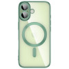 Tech-Protect MagFlex MagSafe -kuori Apple iPhone 17:lle, matta sage