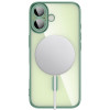 Tech-Protect MagFlex MagSafe -kuori Apple iPhone 17:lle, matta sage