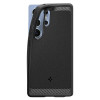 Spigen Rugged Armor Mag MagSafe -suojakotelo Samsung Galaxy S25 Ultra -puhelimelle, matta musta
